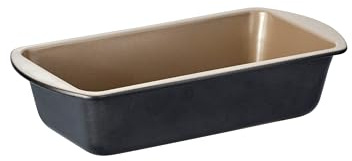 Stanley Rogers Ceramabake Healthy Non-Stick Ceramic Small Loaf Pan, Baking Tin, Bake Without PFAS, PTFE, PFOS, PFOA, Cadmium & Lead, 21.5x11x5.5cm