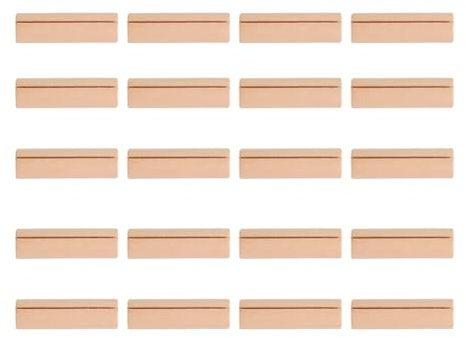Sirxlevcy 20 Stück Tischkartenhalter Aus, Tischnummernständer Aus, Hochzeitsschild, Rustikaler Nachrichtennamen-Displayständer