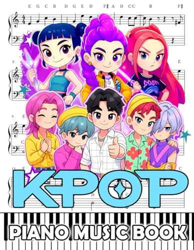 K-Pop's Music Book: Easy Piano Songbook for Beginners Kids Teens