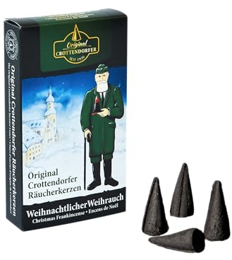Crottendorfer Räucherkerzen WEIHNACHTLICHER WEIHRAUCH / 24 Stück
