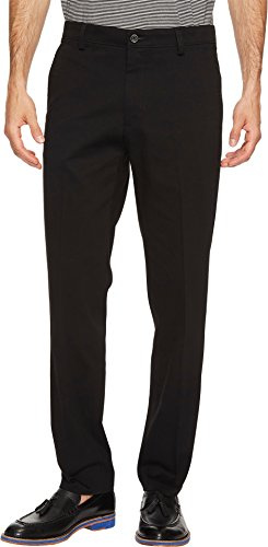 Dockers Homme Easy Khaki Slim Fit Pantalon décontracté, Noir, 33W / 34L