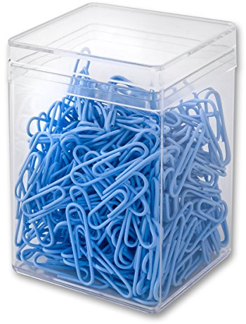 Victory Office Products 60286H300-073 Büroklammern 28 mm 300 Stück dunkelblau kunststoffummantelt