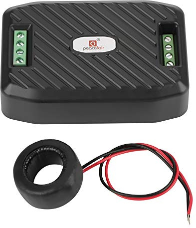 Digital Multimeter PEACEFAIR 100A Multifunktionszähler Spannung Strom Leistungsfaktor Frequenz Energie Tester für Multifunktionale Physikalische Parameter(Geschlossener CT 100A)