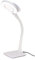 PURElite Magnifying Desk Table LED Lamp, White, Mains Operated