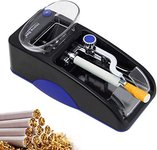 MMYJ Tubeuse Électrique Automatique, Machine à Rouler Les Cigarettes Outil de Fumer Bricolage Accessoires pour Cigarettes pour Homme Père