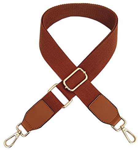 Handväska axelrem, axelväskrem, tygaxelväskhandtag, justerbar bred axelrem, ersättningsrem för väska, rem för gör-det-själv handväska (80–130 cm)