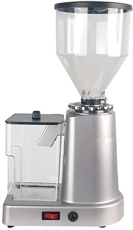 YOtat Macinacaffè Elettrico Macinacaffè Elettrico Macinino per Chicchi di caffè da 35 Once Facile da Pulire per Viaggi Domestici All'Aperto 0,7 Once/S (Argento)