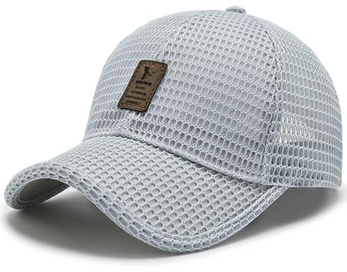 Cozyan Cappello da Baseball Traspirante Cappelli Unisex Snapback di Berretto Casuale Regolabile Cappello da Baseball Berretto da Baseball Unisex Regolabile Cappello con Visiera