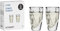 RITZENHOFF 3991001 2in1-Glas für Schnaps oder Espresso - 40 ml - 2er Set - Alpino, mit Relief-Struktur - Made in Germany