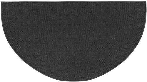 HiyyFloy Tapis De Cheminée Demi-Rond Résistant Au Feu, Antidérapant, Ignifuge, Tapis De Protection De, Tapis Ignifuge pour Poêles À Bois, Intérieur Extérieur