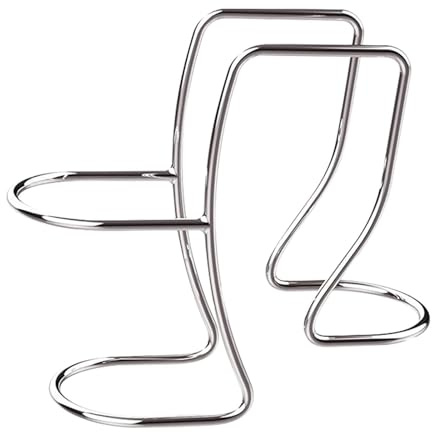 U-förmiger Abflussschlauchhaken, 304 Edelstahl, Abflussschlauchklemme, U-Haken-Clip – verstellbarer rostfreier Wäsche-Ablaufschlauchhalter für Geschirrspüler, passend für die meisten Spülen