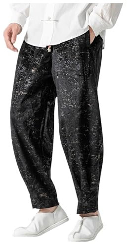 SRZYMJ Mens Waterproof Trousers and Jacket Mens Running Trousers Work Trousers with Knee Pads Mens Elasticated Waist trouserswork Utility & Safety Dungarees Cargo Trousers Men 70s Flared