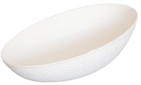 Monouso | 50 Bols de Caña de Azúcar, 8x5cm, Color Blanco, Cuencos, Vajilla Desechable, Biodegradables, Compostables, Aperitivos, Apto para Microondas, Eventos y Catering
