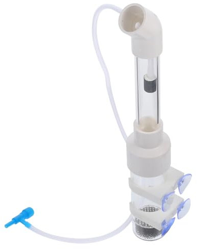 TOGEVAL Brutkasten Für Buntbarsche Mit Acryl-inkubatorrohr Siebplatte Für Aquarium-fischeier Verbindungswinkel Über Santer Wasserauslass Kompatibel Mit Kleiner Luftpumpe