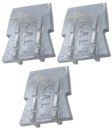 Uonlytech 3stücke Metallkeile Für Axt Hammerstiel Hochfester Eisenkeil Zur Sicheren Befestigung Langlebige Stahlkeile Für Gartengeräte Einfache Montage Verstärkte Keile Für Stabile Werkzeugf