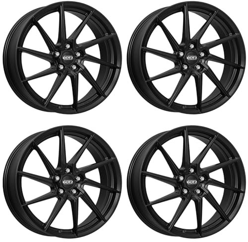 4x Dotz Felgen Spa black 7.5Jx17 ET40 5x112 kompatibel mit MG 3 4 5 EHS/HS ZS EV