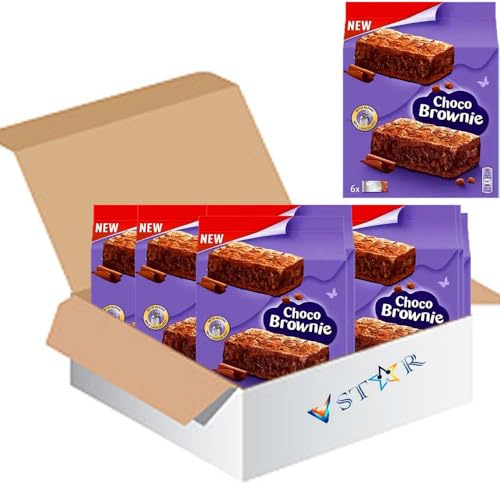 Chocolate Brownie Bar 150g – Soft Cocoa Sponge Cake with Milk Chocolate Coating – Individually Wrapped Sweet Snack - mk (6)