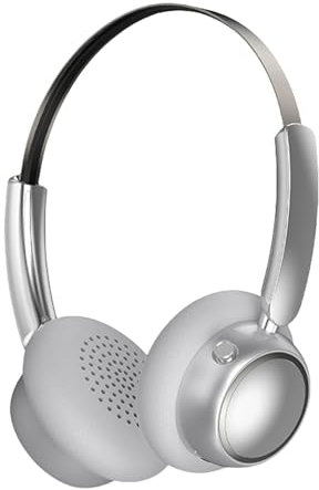 Birtern Cuffie sovrauricolari con cancellazione del rumore, design retrò, strumento audio per guardare video, corsa, lavoro