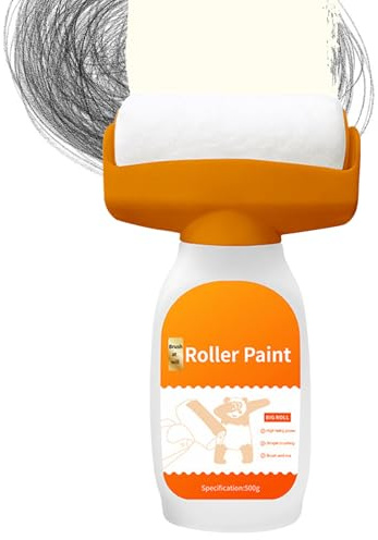 Rodillo de pintura | Secado rápido 500 g Pintura para puerta - Accesorios de renovación para muebles, puertas, armarios, madera, interior, exterior, salón, dormitorio, cocina