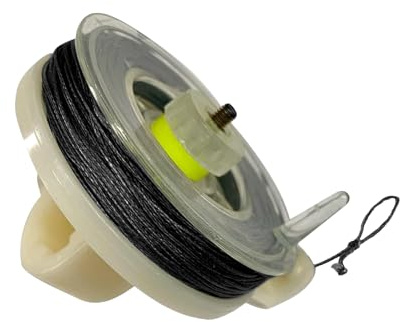 Wusideday Cable de alarma, trampa reutilizable de 82 pies, dispositivo de alarma de alambre de viaje, para puerta de valla, patio, granja, entrada, entrada, vida silvestre, camping, propiedad