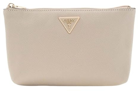 GUESS Utensilientasche Laurel II Wristlet Pouch Taupe