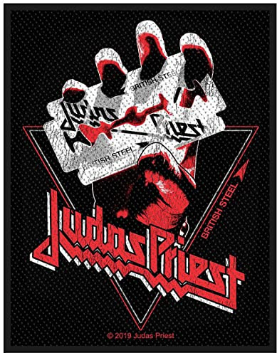 Générique Judas Priest British Steel Vintage Indifférent Patch multicolore 100% Polyester