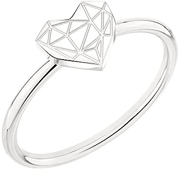 LIEBESKIND BERLIN Damen Ringe – Fingerringe aus Edelstahl mit Herz-Motiv - Verschiedene Designs, Farben & Größen – Eleganter Schmuck für jeden Anlass und das perfekte Geschenk