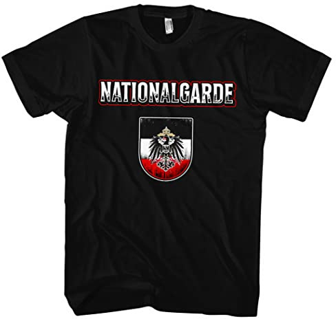 Nationalgarde Herren T-Shirt | Kaiserreich Preußen Patrioten Germany Wiederstand Deutschland | M1