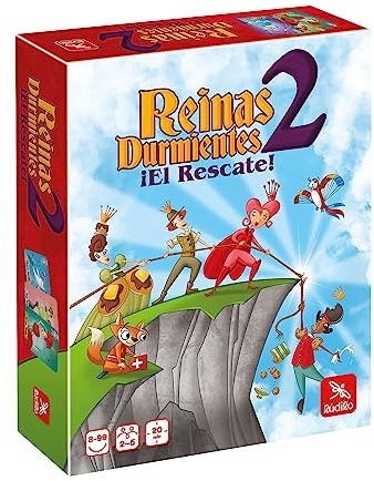 Ludilo - Schlafende Königinnen 2 | Brettspiele für Kinder ab 8 Jahren | Kartenspiel für Kinder und Erwachsene | Lernspiele | Brettspiel von 2 bis 5 Spielern