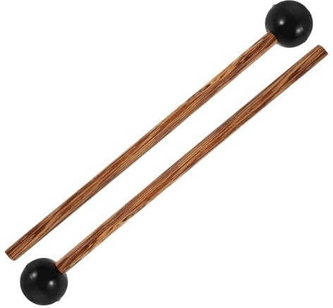 2 Stück Holzschlägel für Steel Tongue Drum und Tamburin | Leicht und Vielseitig Einsetzbar, für Auftritt und Schule, Zubehör für Percussion