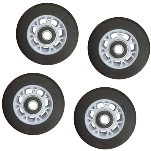 perfk 4 Stück Pilates Reformer Wheels Rollenräder für Fitness Pilates Geräte