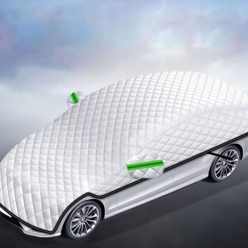 IUYTGTR Winter Frontscheibenabdeckung, für Ford Transit Custom 2018-2022 2023, Front Auto Scheibenabdeckung Abdeckung, Auto Schneeabdeckung Winterartikel,Entire-Vehicle