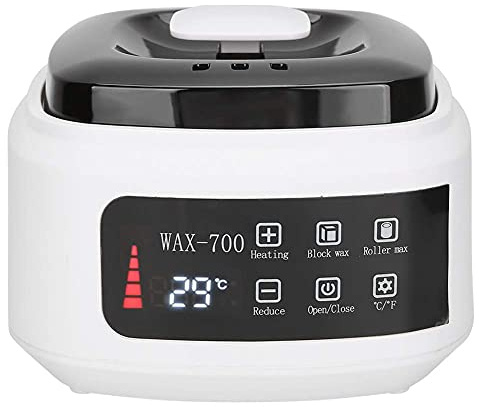 500ml Wachs-Heizung Elektrische Haarentfernung WaxMelt Maschine Wachswärmer Automatische Temperaturregelung Einstellbare Temperatur für Haarentfernung