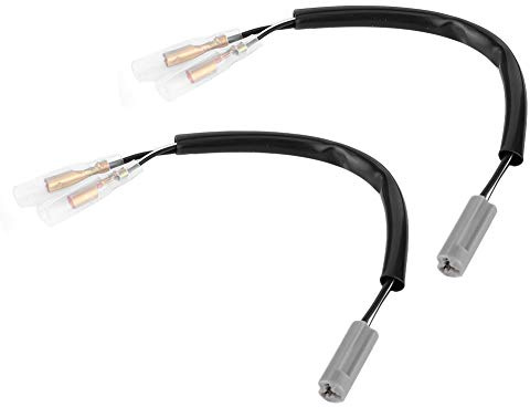 BigKing Plug-and-Play Motorrad Blinker Adapter für YZF-R6 YZF-R1 FZ6R FZ10 – Einfache Installation von LED Blinkern ohne Kabel schneiden
