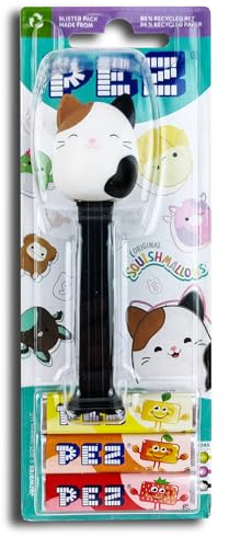 1 x PEZ Spender Katze Cam- Squishmallowsnkl. 2 x Pez Bonbons 2 x 8,5 g