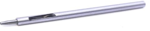 ainih Punzón redondo, punzón hueco, cincel de acero, cuero, herramienta corte for cinturones, juntas metálicas, y lona (0,5 mm a 60 mm)