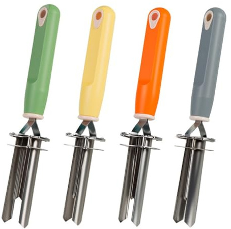 Opatiny Adjustable Stainless Steel Fruit Corer and Pitter for Apples, Pears, Cherries, Jujubes - 23cm Easy Clean Kitchen Prep Tool