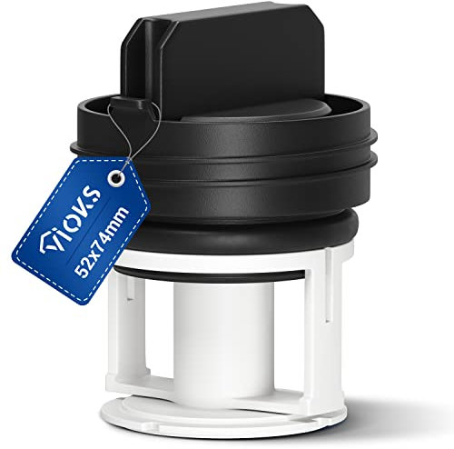 VIOKS Flusensieb Ø52mm Ersatz für Bosch Flusensieb 00614351 - Flusensieb Siemens iQ300 iQ500 iQ700, Bosch Varioperfect Serie 4 & Ersatzteile für Waschmaschine
