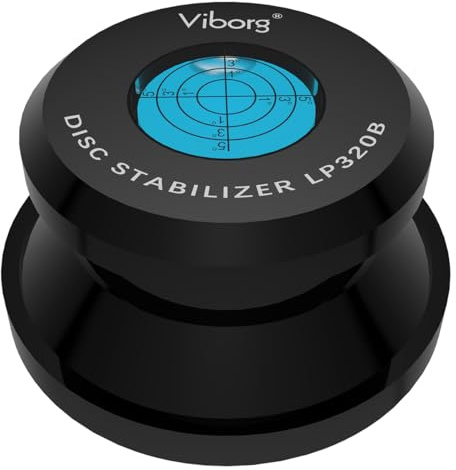 Plattvikt Turntables Disc stabilizer LP vinyl skiva vikt klämma svart