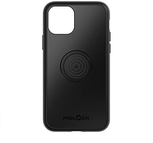 Fidlock Vacuum Phone case für iPhone 11 Pro Handyhülle mit Magnet Magnethalterungen am Fahrrad Büro Auto Alltag Schutzhülle Handy