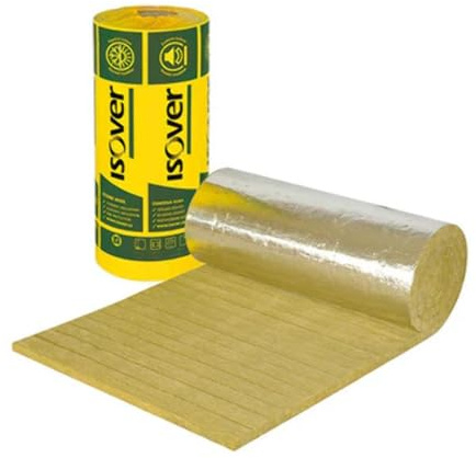 Gesteinswolle Rolle 6,5 m Höhe 1 m Breite 25 mm