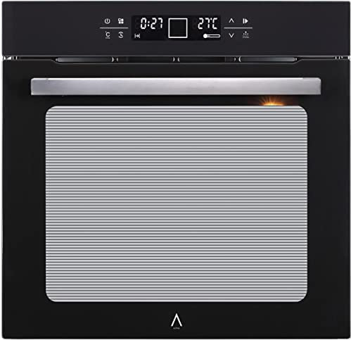 ALPHA Horno Pirolítico NEPTUNO ELITE PRO 75l. XXL Triple Cristal, Multifunción, Guías Telescópicas **Alta Gama**