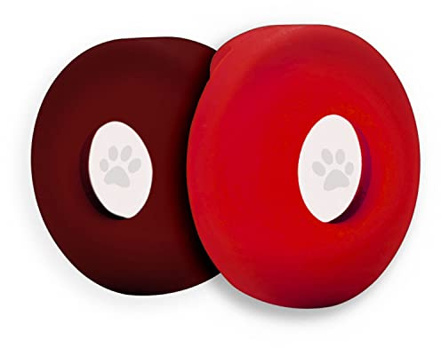 Porte Collier Airtag pour Chien, Étui de Collier en Silicone Airtag d’Apple, Etui Anti-Perte AirTag pour Bagage et Sac à Main