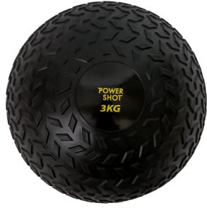 Netsportique Medizinball - 1, 2, 3, 5, 9 Kg - Ideal für Krafttrainings ! (3 Kg)
