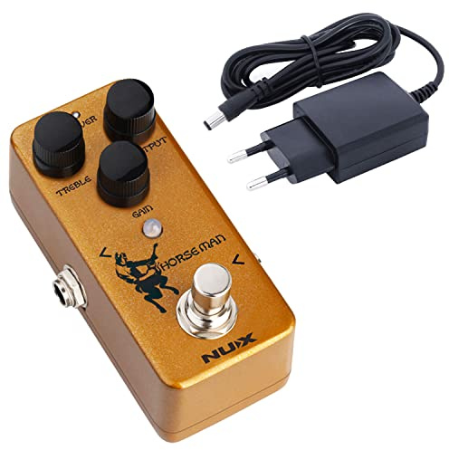 NUX NOD-1 Horseman Drive Overdrive Effektgerät + keepdrum Netzteil