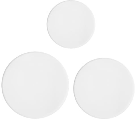 Gatuida 3stücke Teiliges Transparente Acrylplatten Für Fotografie Kosmetik-Hintergrund Runde Form Leicht Bruchsicher Für Dekoration Und Foto-Requisiten