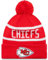 Kansas City Chiefs Unisex Knit Medium Beanie-Mütze, Rot, Einheitsgröße EU