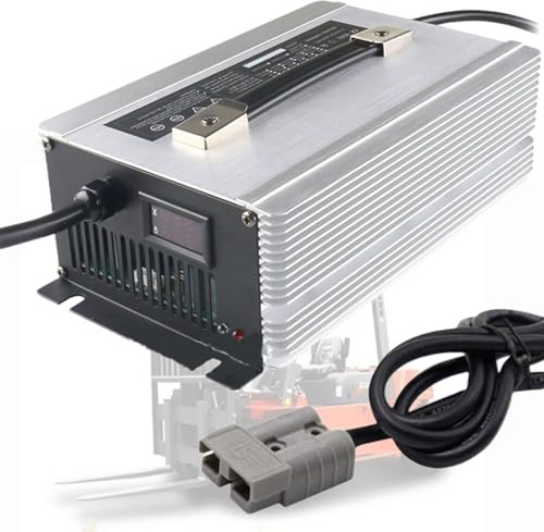 WLEJSL Caricabatterie Alta Potenza 48V 30A Caricabatterie Batterie Piombo Caricabatterie Carrelli Elevatori Elettrici Spina Anderson 50A/120A/175A/350A Batterie Piombo,50A
