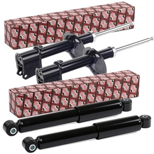 KIT 4 AMMORTIZZATORI, COPPIA AMMORTIZZATORI ANTERIORI E COPPIA POSTERIORI COMPATIBILI CON PUNTO 188 - YPSILON 843