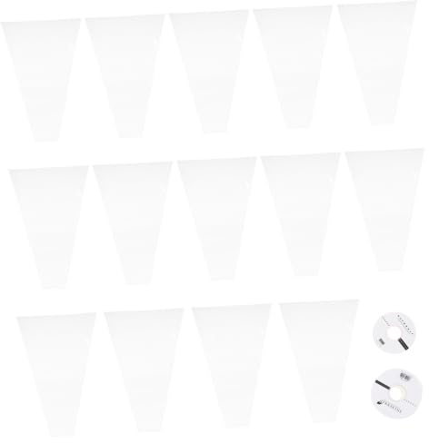 NUOBESTY Sachets Regalo per Fiori Trasparenti Eleganti per Bouquet Nastro Coda di Pesce Adatti per Confezionamento Floreale per Compleanni Matrimoni Feste della Mamma